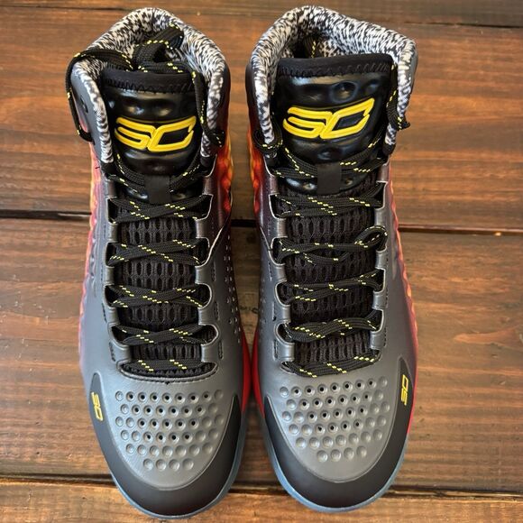Under Armour Curry 1 Retro Curry Jam Basketball Shoes main image 12